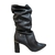 Imagem do Bota Feminina Salto Alto Tanara Couro Bico Fino Original Pre