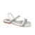 Sandália Feminina Rasteira Moleca Com Strass - 5462111 - comprar online