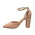 Sapato Social Bico Fino Com Strass Vizzano 1285.449 Nude - loja online
