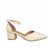 Sapato Vizzano 1220.317 Feminino Salto Bloco Confortável Cre - loja online