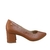 Imagem do Scarpin Dakota G5181 Couro Feminino Salto Bloco
