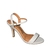 Sandália Vizzano Salto Alto Fino Estilo Gisele Cinza - comprar online