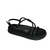 Sandália Dakota Flatform Com Brilhos Y6246 Preto - Loja La Na Dani