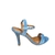 Sandália Vizzano Salto Alto Fino Estilo Gisele Azul - comprar online