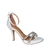 Sandália Feminina Tiras Em Strass Vizzano 6210.1037 Branco - Loja La Na Dani