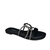 Chinelo Tiras Strass Dakota Rasterinha Strass Z7922 - comprar online