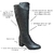 Imagem do Bota Bottero 346903 Montaria Feminina Cano Longo Preto