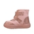 Bota Coturno Molekinha Infantil Rosa London Led - comprar online