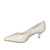 Scarpin Vizzano Salto Baixo 11221228 Branco Off - comprar online