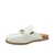 Mule Feminino Moleca 5826.101 Casual Com Fivela Dourado