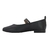 Sapatilha Boneca Bico Quadrado Vizzano Vinho-preto - comprar online