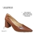 Scarpin Santinelli Feminino Salto Grosso Conforto - Loja La Na Dani