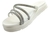 Tamanco Feminino Flatform Papete Com Strass Moleca 5490.112 - Loja La Na Dani