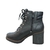 Coturno Dakota D0391 Feminino Curto Médio Bloco Preto na internet
