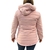Jaqueta Dunialin Parka Feminino Dupla Fase Azul