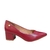 Scarpin Feminino Vizzano Salto Bloco Grosso 1220315 Cherry - loja online