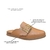 Mule Feminino Moleca 5826.103 Casual Com Dourado - comprar online