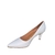 Scarpin Vizzano Feminino Salto Baixo Fino Macio Original Bra - comprar online
