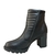 Bota Moleca Coturno Salto Alto Tratorado 5348.102 Ziper - comprar online