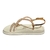 Sandália Dakota Flatform Com Brilhos Y6246 Rose - loja online