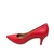 Scarpin Vizzano Feminino Salto Baixo Fino Macio Original - comprar online