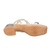 Sandália Feminina Dakota Salto Grosso Tira Spike Conforto pr - comprar online