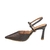 Scarpin Vizzano 1447.101 Feminino Croco Marrom 9cm