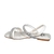 Sandália Feminina Rasteira Moleca Com Strass - 5462111
