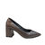 Scarpin Santinelli Feminino Salto Grosso Conforto Marrom na internet