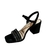 Sandália Dakota De Salto Bloco Y8362 Confortável Preto - comprar online