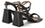 Sandália Feminina Salto Bloco Vizzano Strass 6464.119 preto