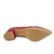 Scarpin Feminino Vizzano Salto Bloco Grosso 1220315 Cherry - Loja La Na Dani