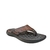 Chinelo Pegada Masculino Em Couro Pinhão 133155 - loja online