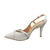 Sapato Slingback Vizzano 1184 Em Moda Cinza