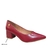 Scarpin Feminino Vizzano Salto Bloco Grosso 1220315 Cherry - Loja La Na Dani