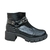 Bota Coturno Moleca 5338 Feminina Preta Cano Curto
