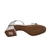 Sandália Casual Vizzano Feminina Salto Grosso Original - Loja La Na Dani