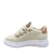 Tênis Moleca 5816.105 Feminino Casual Plataforma Bege Confor - comprar online