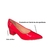 Scarpin Feminino Vizzano Salto Médio Bloco Grosso 1220315 Ve - Loja La Na Dani