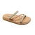Imagem do Sandalia Rasteira Flat Moleca Tira Com Strass Casual nude