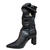Bota Feminina Salto Alto Tanara Couro Bico Fino Original Pre