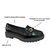 Sapato Feminino Mocassim Oxford Tratorado Modare Orto Preto - Loja La Na Dani