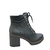Coturno Dakota D0391 Feminino Curto Médio Bloco Preto - loja online