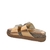 Papete Feminina Moleca Birken Strass Moda 5500.107 Ouro Rosa - loja online