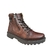 Bota Coturno Couro Pegada Washed 181504 Tratorada Ziper Pinh na internet