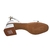 Sandália Casual Vizzano Salto Grosso Original Croco