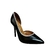Scarpin Vizzano Salto Alto Agulha Fino Strass Napa Box - Loja La Na Dani