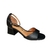Imagem do Sandália Casual Vizzano Feminina Salto Grosso Preto 6428