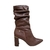 Bota Feminina Salto Alto Tanara Couro Bico Fino Original - Loja La Na Dani