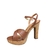 Sandália Feminina Vizzano 6292.280 Salto Alto Plataforma Moc - Loja La Na Dani